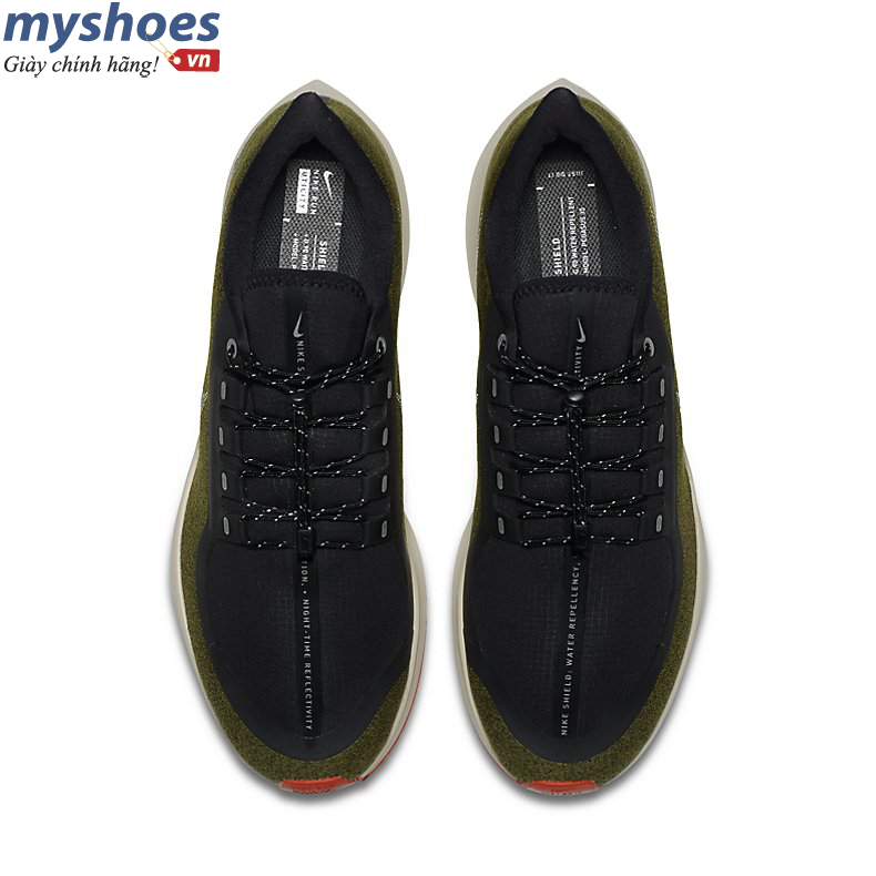 Giày Nike Air Zoom Pegasus 35 Shield Nam - Xanh Camo 
